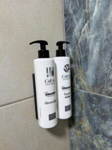 Buca 1+0 günlük kiralık daire banyo hijyeni organik duş jeli ve sıvı sabun